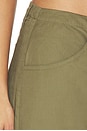 view 7 of 7 Isla Cinch Pant in Deep Olive
