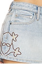view 6 of 6 x REVOLVE Cherry Mini Skirt in Embroidered Luca