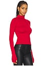 view 2 of 4 SWANN 먹넥 티셔츠 in Red