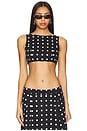 view 1 of 4 City Top in Polka Dot