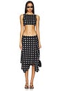 view 4 of 4 City Top in Polka Dot