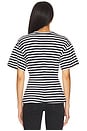 view 3 of 5 Vintage Eero Tee in White & Navy