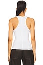 view 3 of 4 Lucy Racerback Tank in White