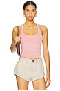 view 1 of 4 Lucy Racerback Tank in Dusty Rose