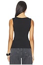 view 3 of 4 South Beverly Tank Top in Black