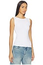 view 2 of 4 South Beverly Tank Top in White