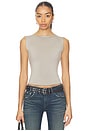 view 1 of 4 South Beverly Tank Top in Grey Mist