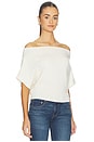 view 3 of 5 Dahlia Shrug Top in Ivory