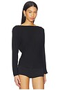 view 3 of 5 Zinnia Long Sleeve Top in Black