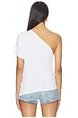 view 4 of 5 Linnea One Shoulder Top in White