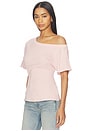 view 2 of 4 Elena Off The Shoulder Top in Soft Pink