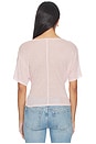 view 3 of 4 Madeo Cowl Neck Tee in Pale Pink