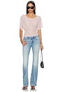 view 4 of 4 Madeo Cowl Neck Tee in Pale Pink