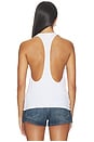view 3 of 4 Valley Racer Tank in White