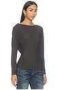 view 2 of 4 Zinnia Long Sleeve Top in Canyon