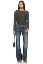 view 5 of 4 Zinnia Long Sleeve Top in Canyon