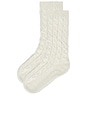 view 2 of 2 COSY 양말 in Ivory