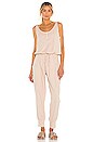 view 1 of 3 Brie Cargo Jumpsuit in Antique Rose