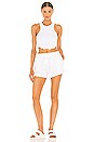 view 4 of 4 Blair Short in White