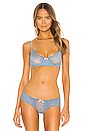 view 1 of 4 Anouk Classic Lace Bra in Blue Shadow Blues