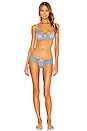 view 4 of 4 Anouk Classic Lace Bra in Blue Shadow Blues