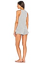 view 3 of 3 Ruthie Caravan PJ Set in Heather Grey