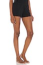 view 2 of 4 Tate Lettuce Edge Short in Black