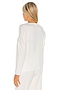 view 3 of 4 Softest Sweats Top in Winter White