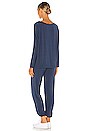 view 3 of 3 PYJAMA GISELE in Indigo Blue