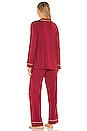 view 3 of 3 Gisele PJ Set in Sangria & Ivory
