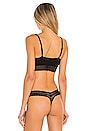 view 3 of 4 BRASSIÈRE DOUCE MAY in Black
