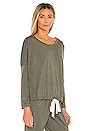 view 2 of 4 Heather Slouchy Top in Avocado