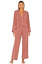 view 1 of 3 CONJUNTO PIJAMA GISELE in Hazelnut & Bone