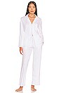 view 1 of 3 Romy Organic The Everyday PJ Set in White