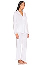 view 2 of 3 Romy Organic The Everyday PJ Set in White