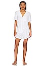view 1 of 3 Gisele Relaxed Short PJ Set in White