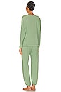 view 3 of 3 ENSEMBLE PYJAMA GISELE in Mineral Green