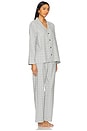 view 2 of 4 CONJUNTO PIJAMA FLANNEL LONG in Winter Check Heather Grey