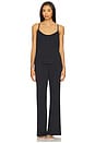 view 2 of 4 Gisele Cami & Pant Pj Set in Black