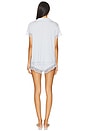 view 4 of 4 Malou The Lace Short Pj Set in Ice Blue