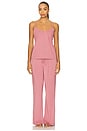 view 1 of 4 Gisele Cami & Pant Pj Set in Berry Blush