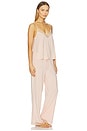 view 2 of 3 Kari Cami & Pant Pj Set in Tea Rose Tearo