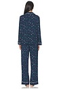 view 3 of 4 PYJAMA GISELE in Forest Pine Navy & Ivory