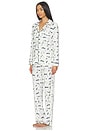 view 2 of 4 PYJAMA GISELE in Ski Chalet Ivory & Pine