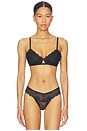 view 1 of 4 Lara Triangle Bralette in Black