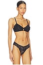 view 2 of 4 Lara Triangle Bralette in Black