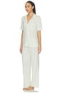view 3 of 4 PYJAMA GISELE in Seafoam & Ivory