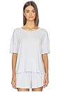 view 2 of 5 Gisele T-shirt in Ice Blue