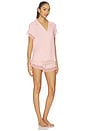 view 2 of 4 x REVOLVE Malou Lace Pajama Set in Tea Rose