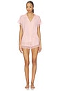 view 4 of 4 x REVOLVE Malou Lace Pajama Set in Tea Rose